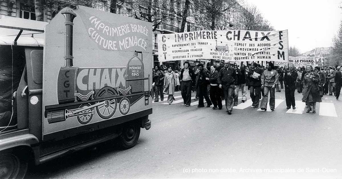 (c) photo non datée, Archives municipales de Saint-Ouen