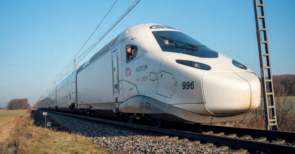 Le Tgv M En Essais Velim Le Tgv Rail Passion